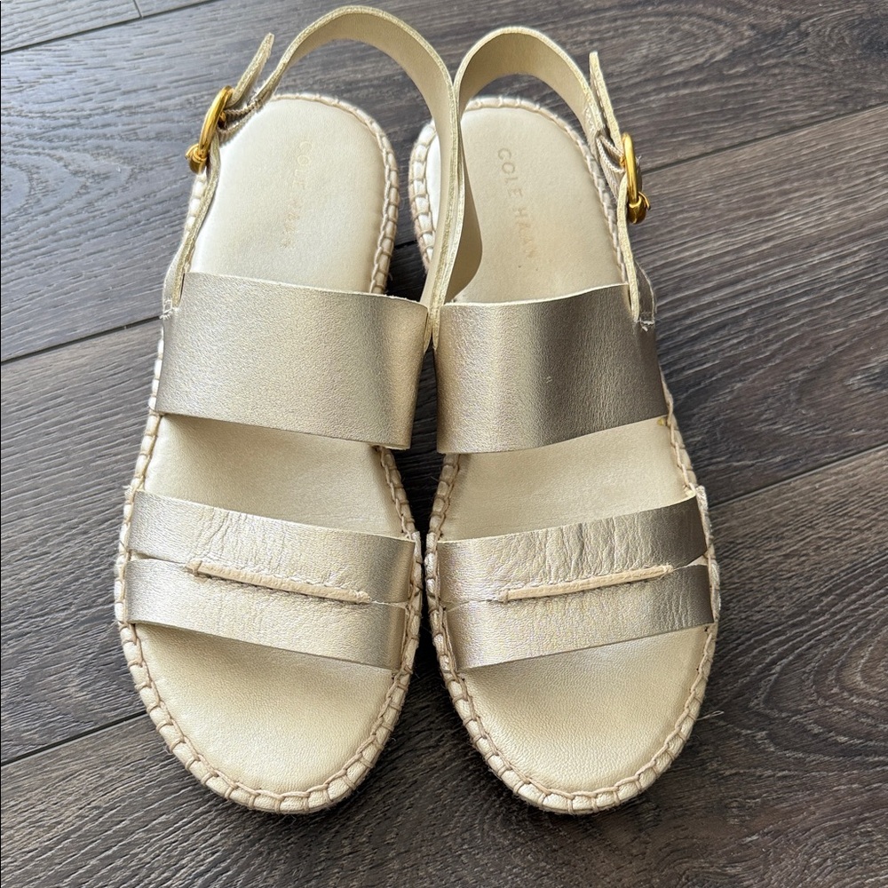 Cole Haan Gold Women's Sandals